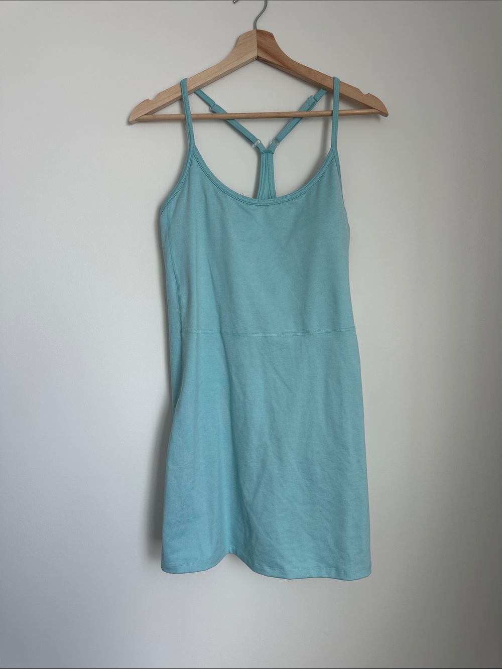 Old Navy Light Aqua Strappy Mini Dress